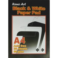 Black & White Paper Pad